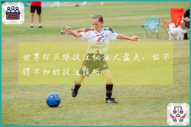世界杯买球投注秘诀大盘点，你不得不知的投注技巧