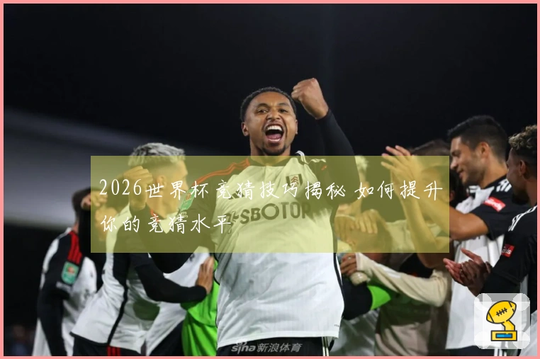 2026世界杯竞猜技巧揭秘 如何提升你的竞猜水平